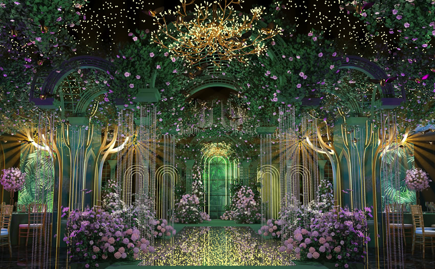 弥渡奇妙森林婚礼堂效果展示